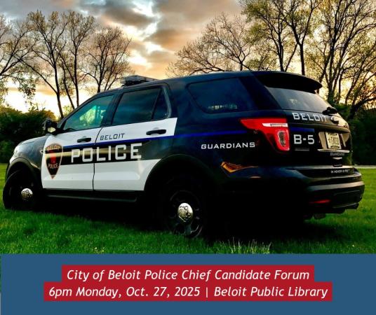 Save the Date: Community Forum for Beloit Police Chief Finalists
