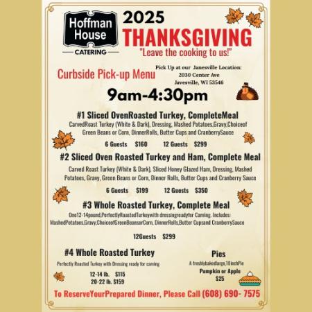 Thanksgiving Catering! 