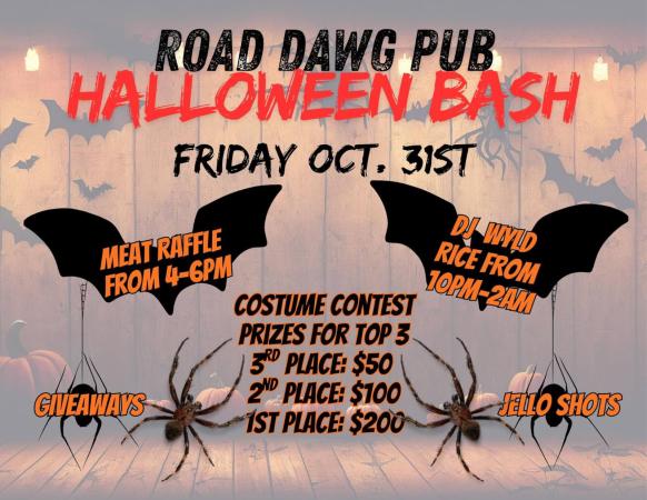 Road Dawg Pub Halloween Bash