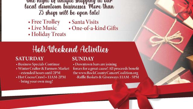 Downtown Beloit Holiday holidazzel 2025