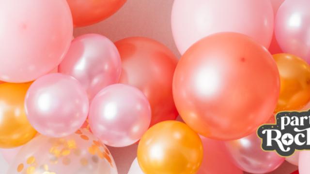 Party Like a Rockstar Balloon Bar