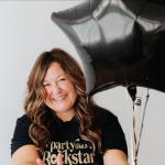 Party Like a Rockstar Balloon Bar